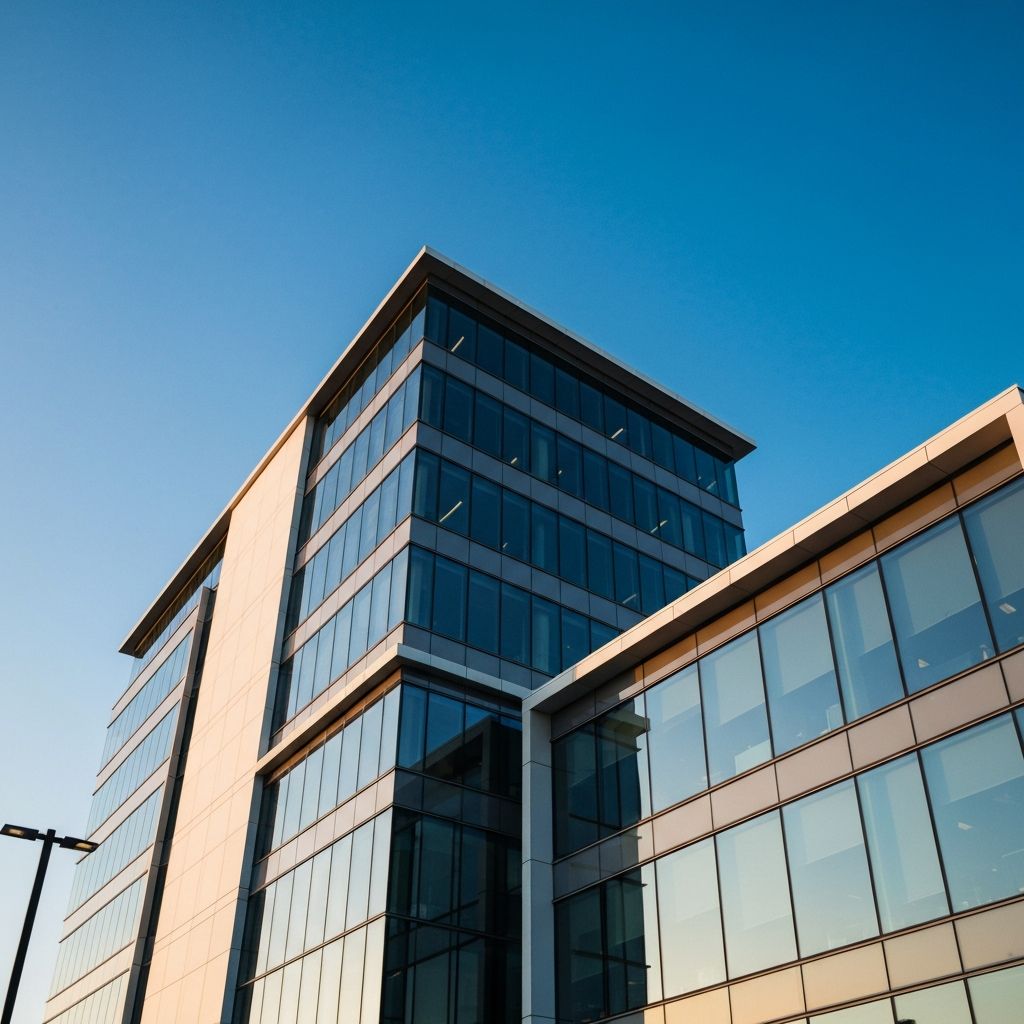 Modern office building